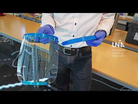 Medizinische Schutzkleidung aus dem 3D Drucker der Uni Augsburg