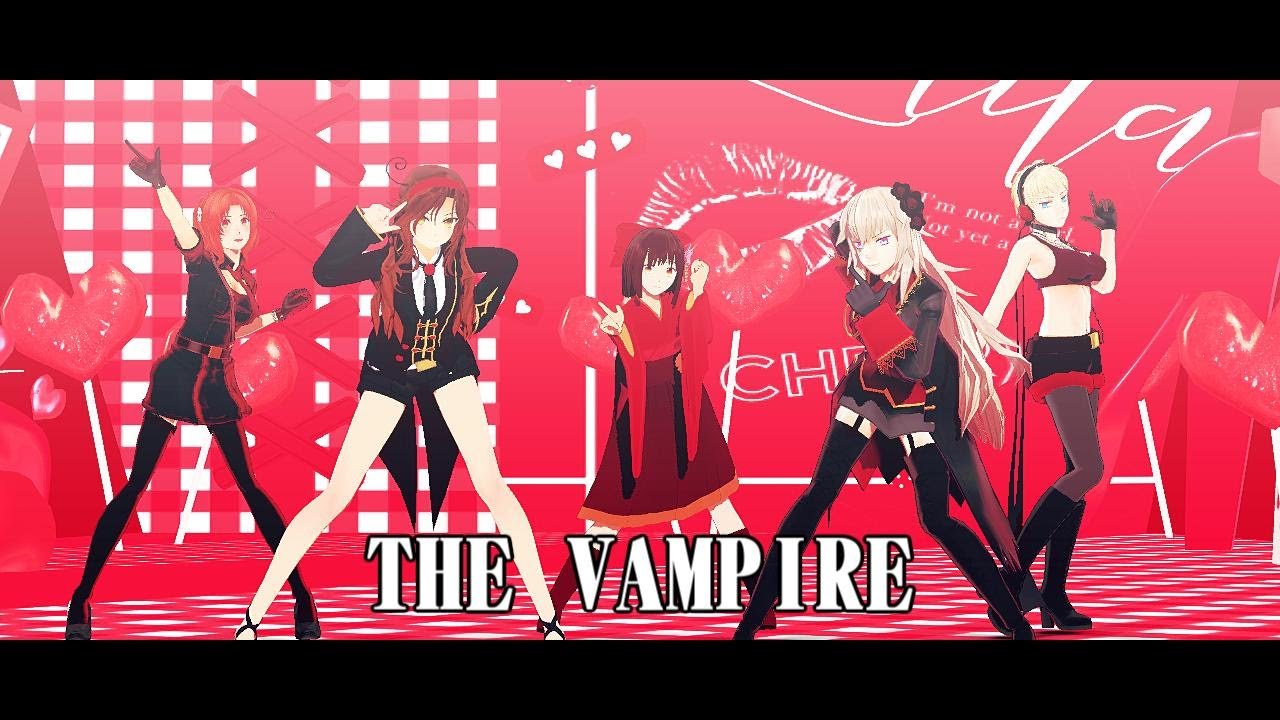 【APヘタリア MMD】 The Vampire 【Nyo!Axis】