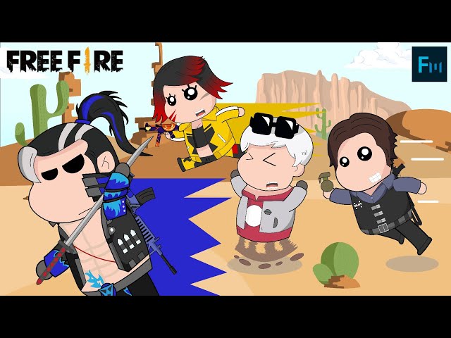 Funny Squad Team | Free Fire Animation | by : FIND MATOR class=