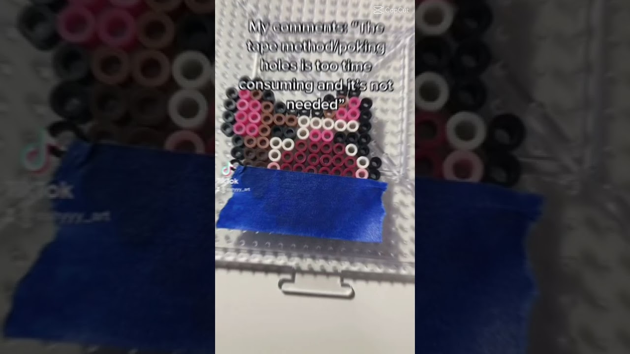 Pop Cat Meme Perler Bead Pixel Art Sprite Pattern by Mel Paradise