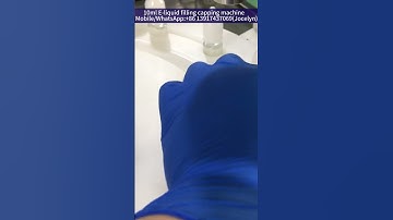 10ml E-liquid filling capping machine#e-liquid#filling machine#cappingmachine #factory