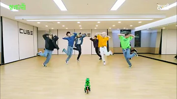 WHAT YOU DIDNT NOTICE IN PENTAGON - NAUGHTY BOY DANCE PRACTICE