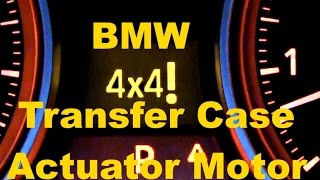3 Series BMW Transfer Case Actuator Motor Replacement 4X4! e90 x3 335xi 535xi 135xi xi