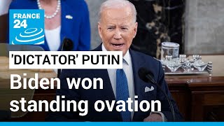 Slamming ‘dictator’ Putin, Biden meets rare bipartisan approval in State of the Union speech