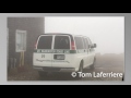 Mount Washington 100MPH+ wind.  Man tries to shut door of van