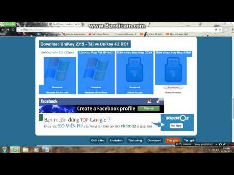 Video Hướng dẫn download UNIKEY - youtube