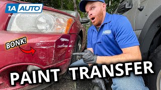 Someone Bumped or Scraped Your Car or Truck? How to Remove or Repair Paint Transfer!