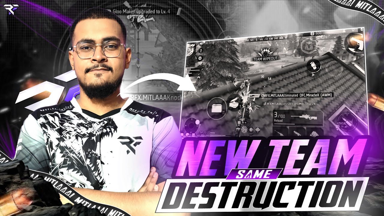 New Team New Name But Same DESTRUCTION🔥| Tournament Highlight | RFX ...