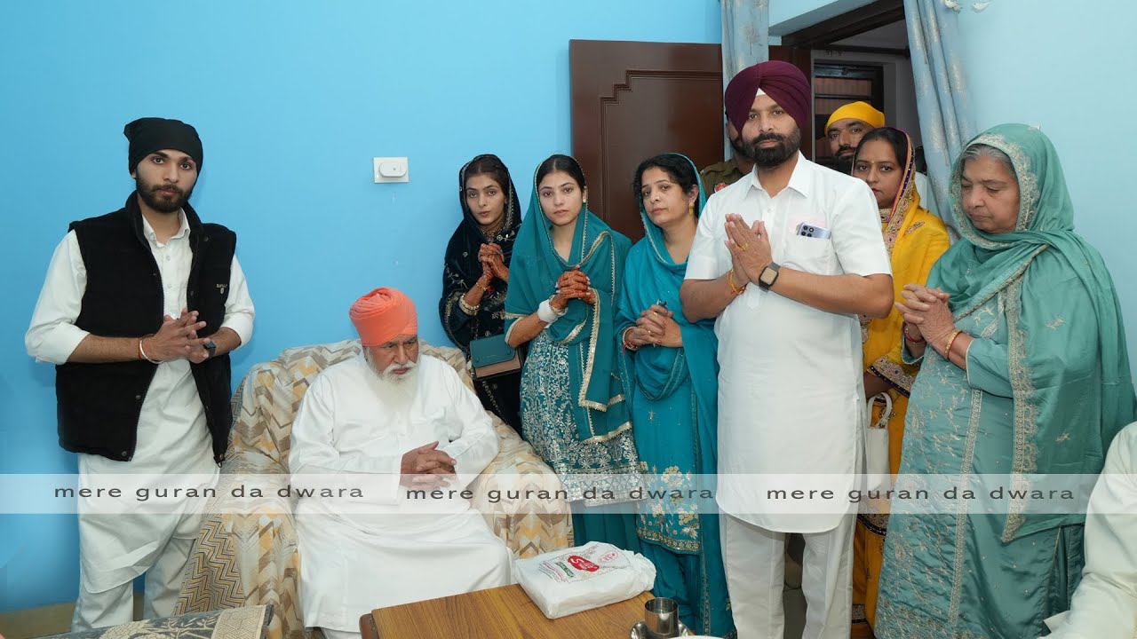 Darshan Didar Satguru Niranjan Dass Ji Mahraj At Late Sh. Garib Dass Ji 's Home #santniranjandassji