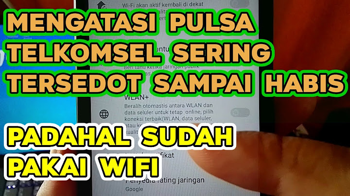 Kenapa pulsa telkomsel saya berkurang sendiri