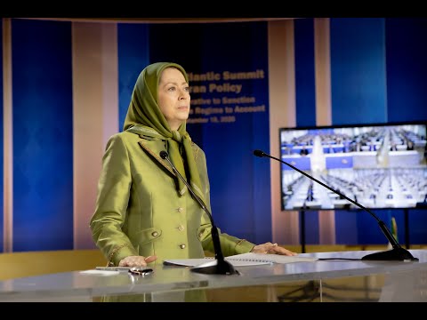 Maryam Rajavi’s speech on the eve of the UN General Assembly summit- September 18, 2020
