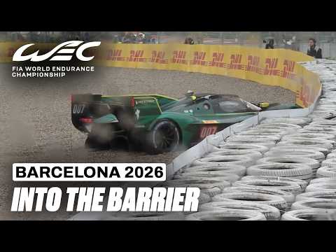 007 Aston Into the Barrier! | 6 Hours of Barcelona | FIA WEC 2026