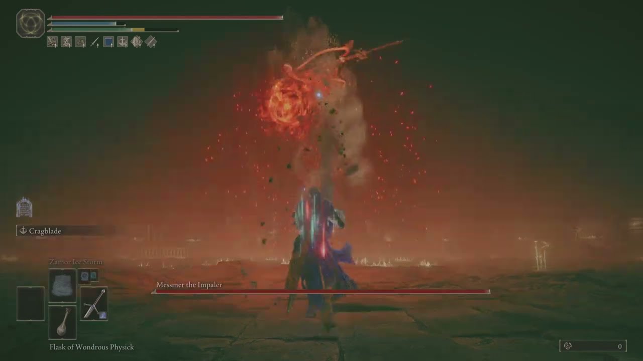 Shadow of the Erdtree Messmer - no damage cragblade claymore