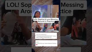 ‎LOL! Sophia & Lara Messing Around in Practice #katseye #lara #sophia #shorts