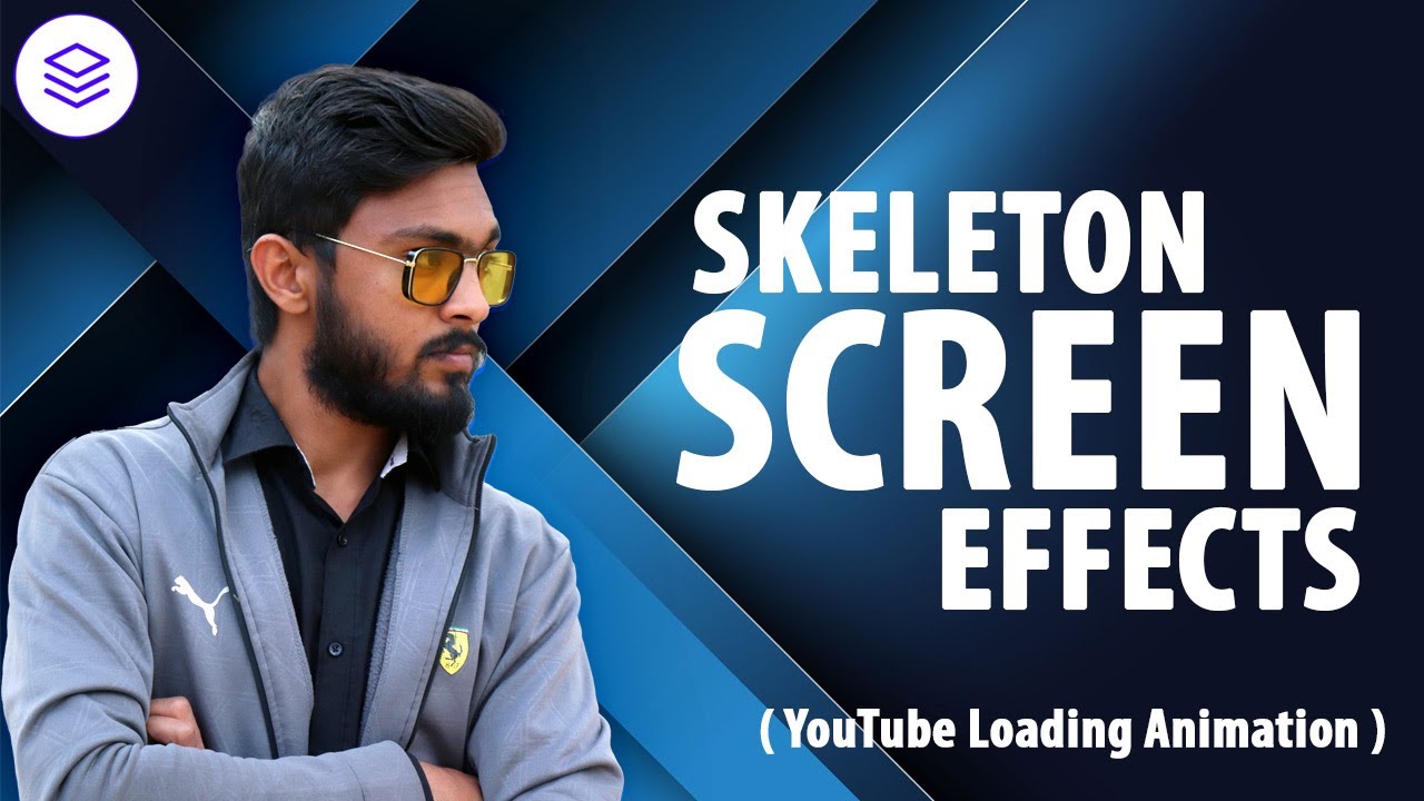 Loading youtube. Скелетон лоадинг. Skeleton Screen loading Effect. Youtube loading.