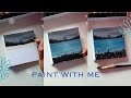 Easy Gouache Landscape Painting for Beginners | Paint With Me (Step-by-Step Tutorial)