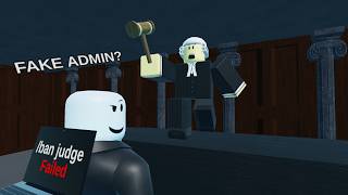 Fake Admin Gets Exposed in Roblox Court