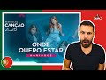AGRIDOCE 🇵🇹 "Onde Quero Estar" | Festival da Canção 2026 | REACT