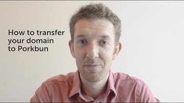 How to Transfer your domain to Porkbun