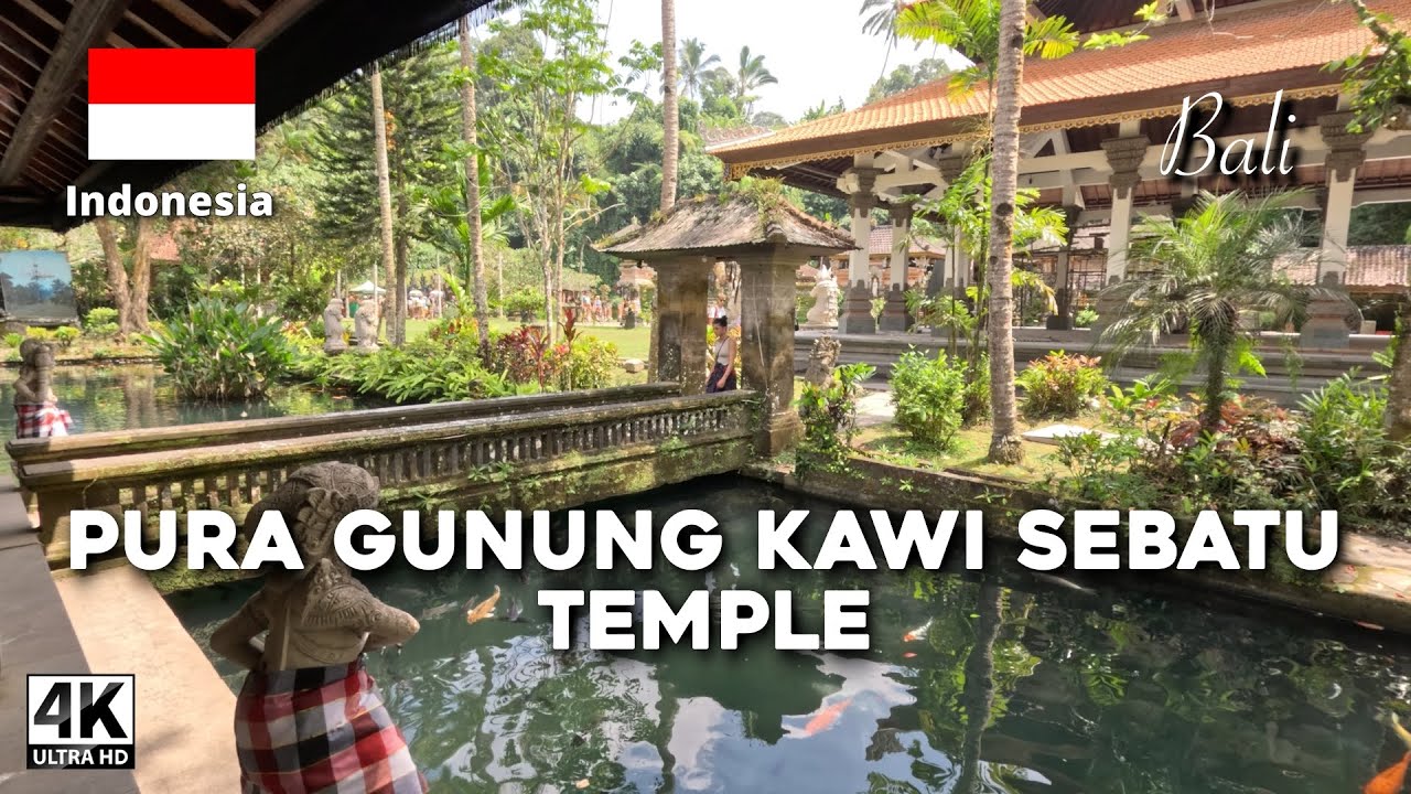 Pura Gunung Kawi Sebatu Temple | Bali [4K Experience]