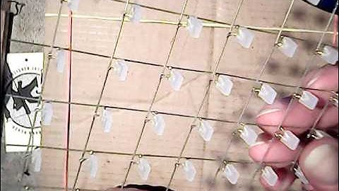 part 9 building 3D 8x8x8 3 colour mp3 cube amateur soldering