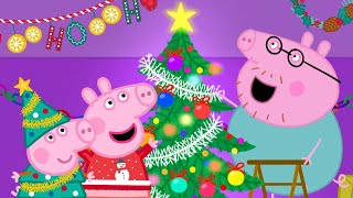 🎄 Putting up Christmas Tree with Peppa Pig