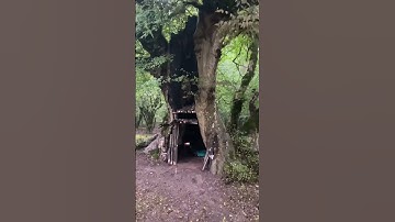 Bushcraft Camping In Heavy Rain