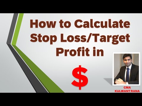 How to calculate Stop Loss/Target Profit in $ [Forex Basics]