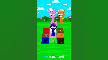 Sprunki Headdress Match Puzzle Challenge Sprunki animation #sprunki