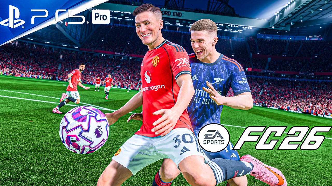 FC 26 Manchester United vs Arsenal | PC™ 4K60 Gameplay | Premier League