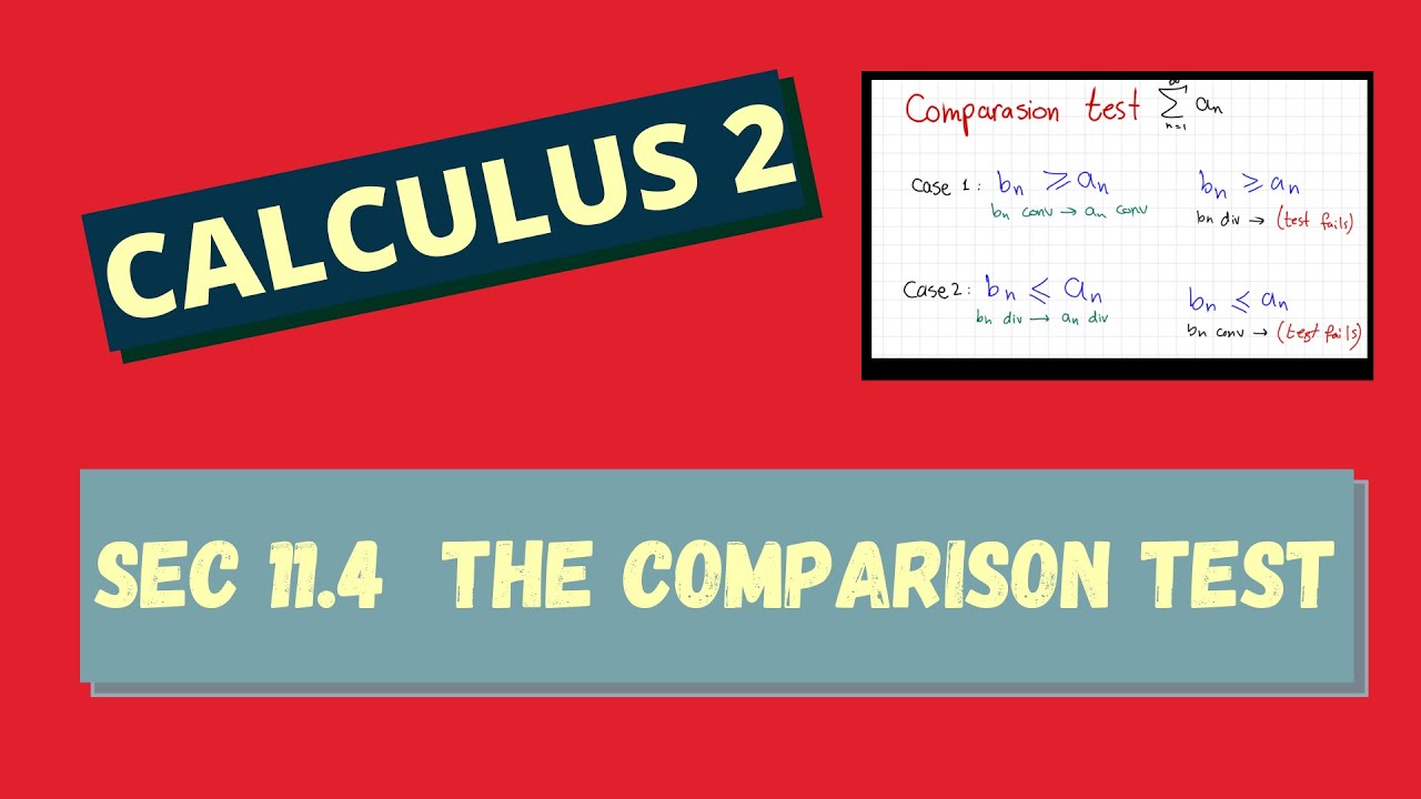 The Comparison Test 11.4