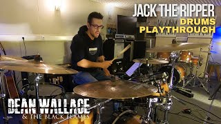 DEAN WALLACE & THE BLACK FLAMES - Jack The Ripper (Drums Playthrough)