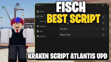 [UPD ATLANTIS] NEW Fisch Script GUI Pastebin I Kraken Hack ,Fastest Auto Fish, Dupe,Zeus lv 1000