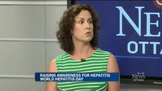 Raising Awareness for Hepatitis - World Hepatitis Day: CTV News Ottawa Interview