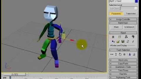 cresshead 3ds max biped part1