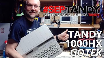 How-to: Installing a Gotek in a Tandy 1000HX #septandy