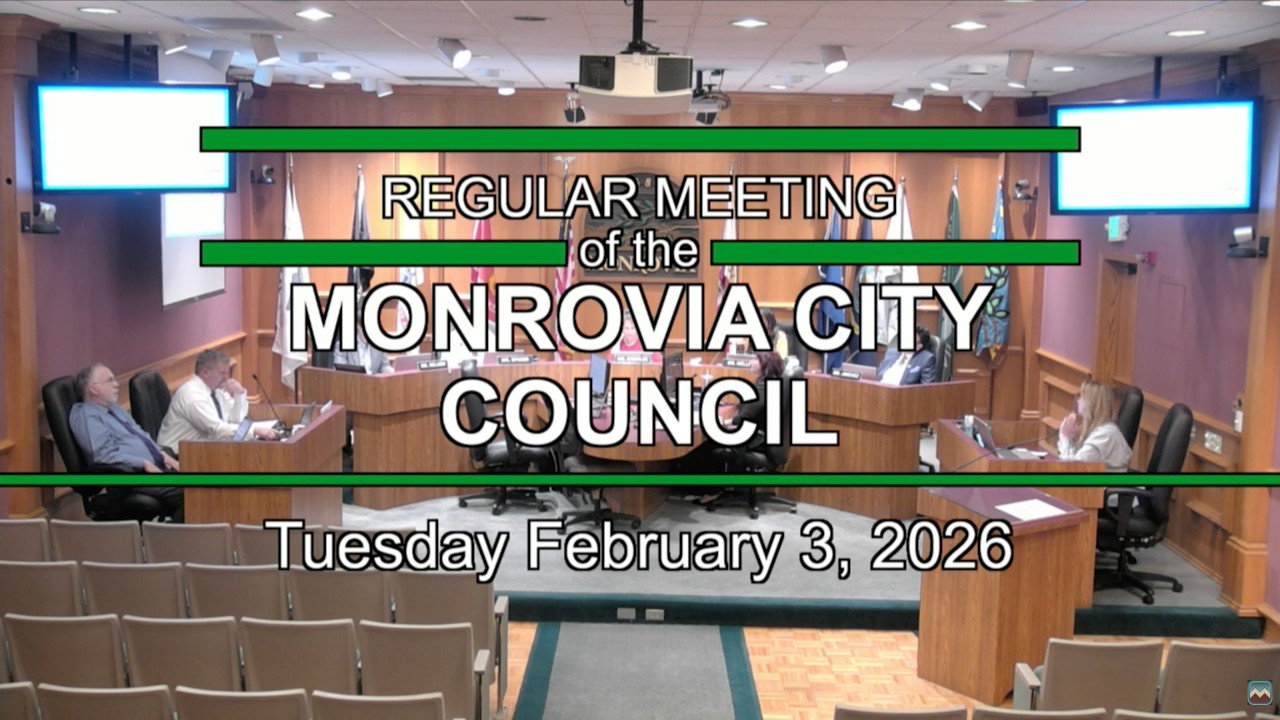 Monrovia City Council | February 3, 2026 | Regular Meeting