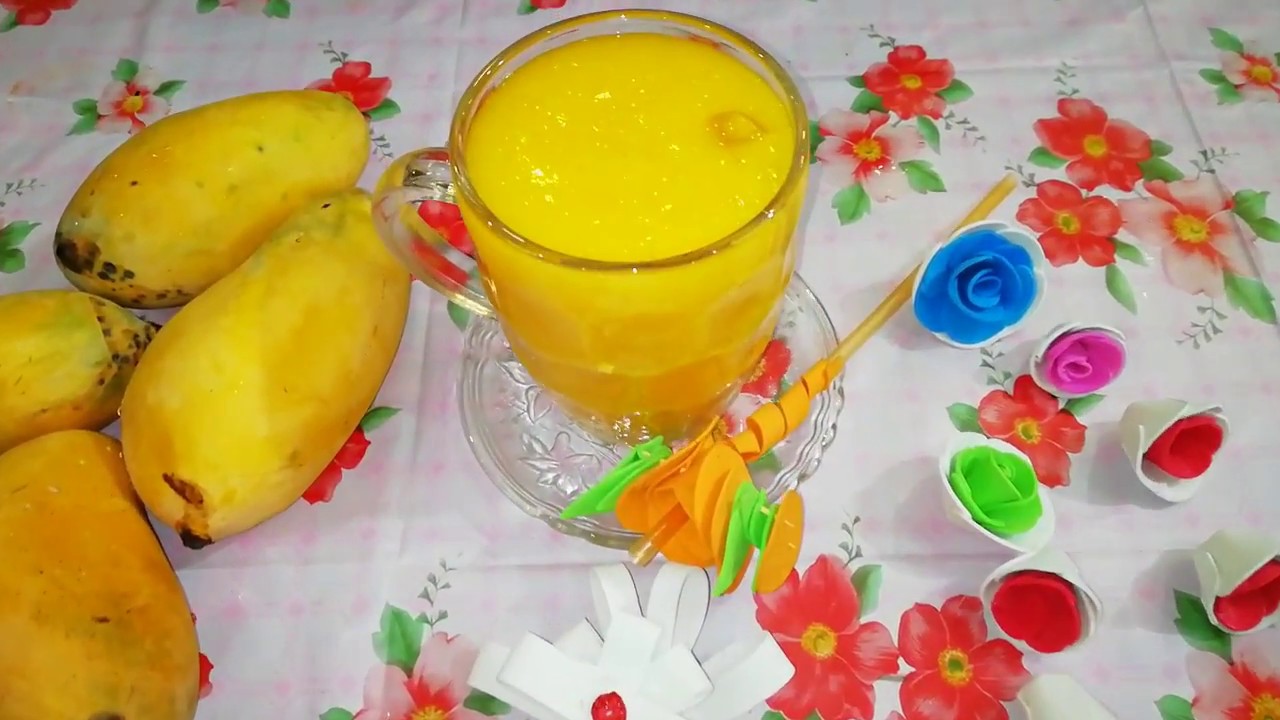 Ever make Mango juice at home? 