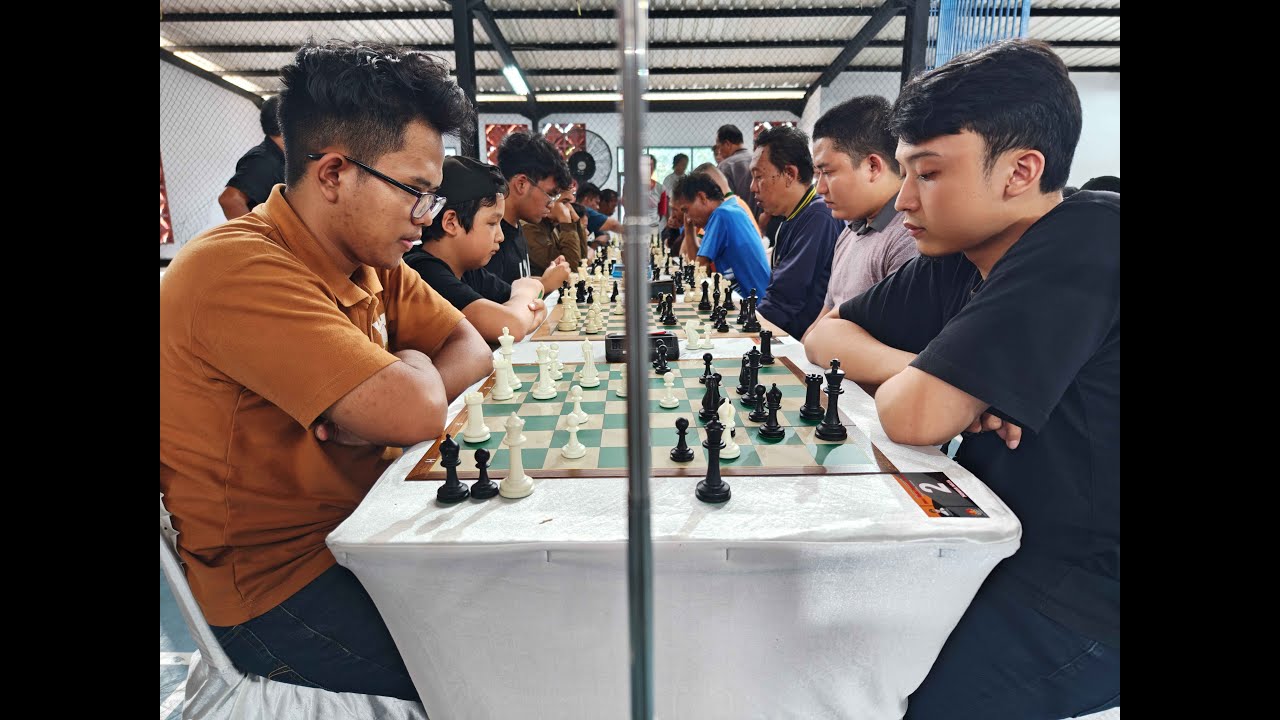 Ahmad Riziq VS Garry R Jativa, TURNAMEN CATUR NASIONAL 