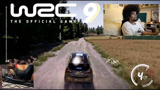 I play WRC 9 for the first time...