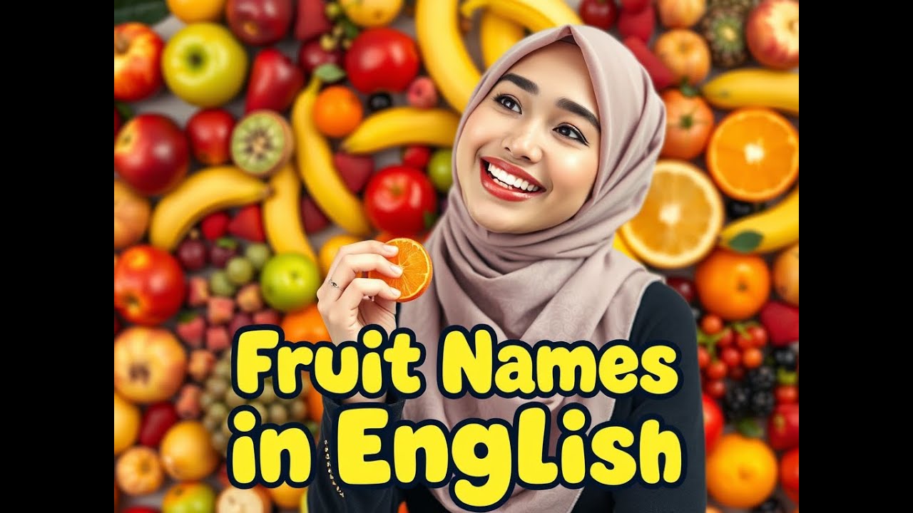 Fruit In English 🍉🍓🍊🍍🍇🍐 أسماء الفواكه بالإنجليزي صوت وصورة بطريقة ممتعة ...