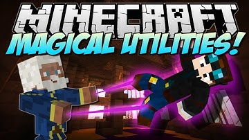Minecraft | MAGICAL UTILITIES! (7 NEW Magical Items!) | Mod Showcase [1.5.2]
