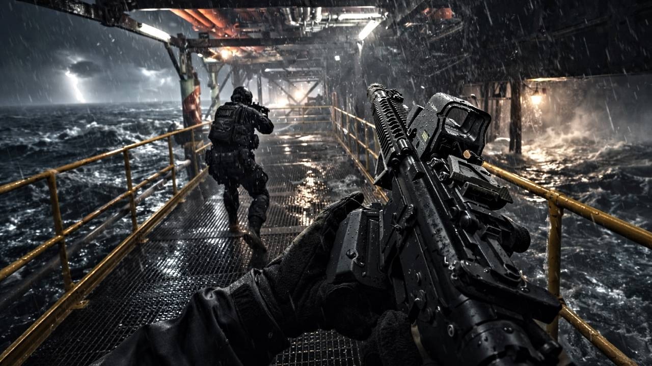 Elite SWAT Raid on Hijacked Oil Rig | Real Tactical Gameplay in Ready or Not