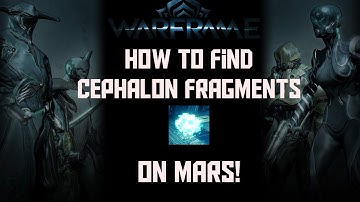 Warframe | How To Find Cephalon Fragments on Mars (Phobos Junction)