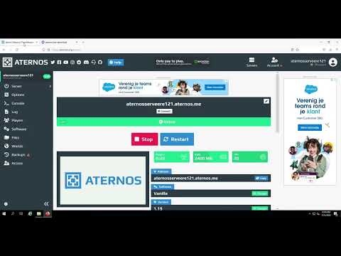 How To Do your Aternos Server Online For 24/7