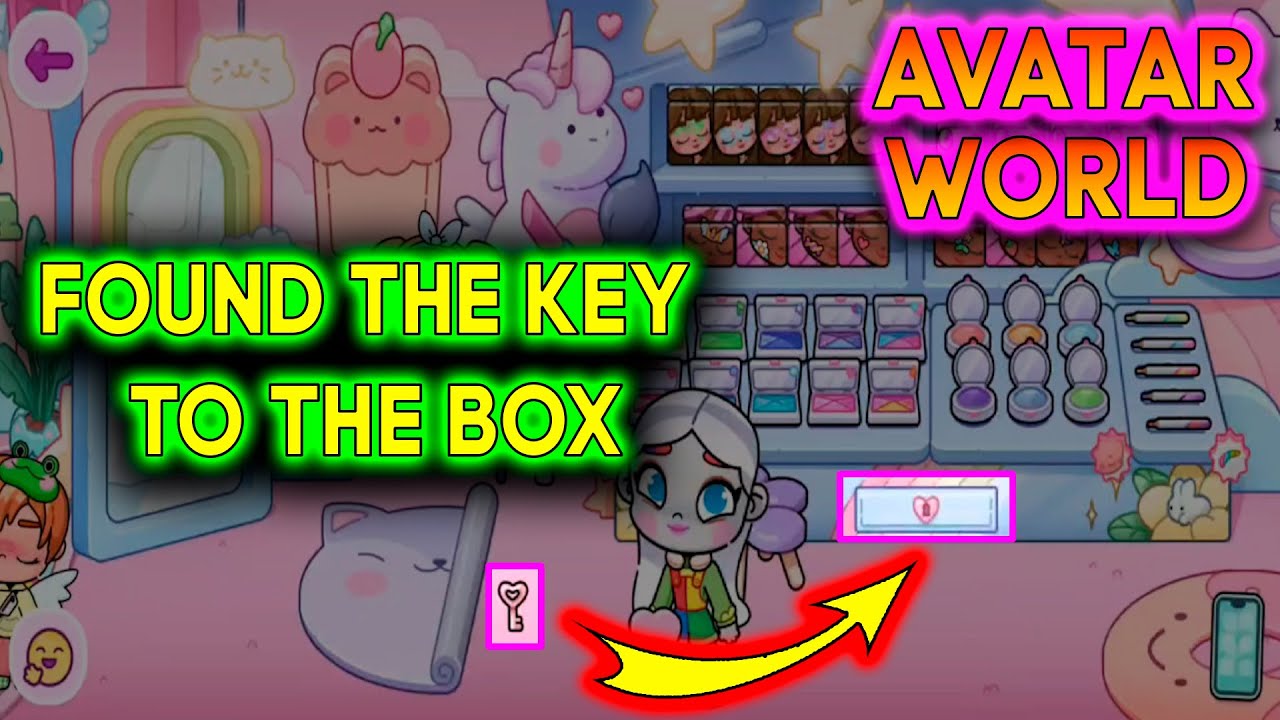 Found the key to the Box in Avatar World | Avatar World keys - YouTube