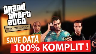 Cara Pasang Save Data 100% GTA The Trilogy Definitive Edition