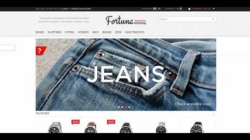 Fortuna OpenCart Theme
