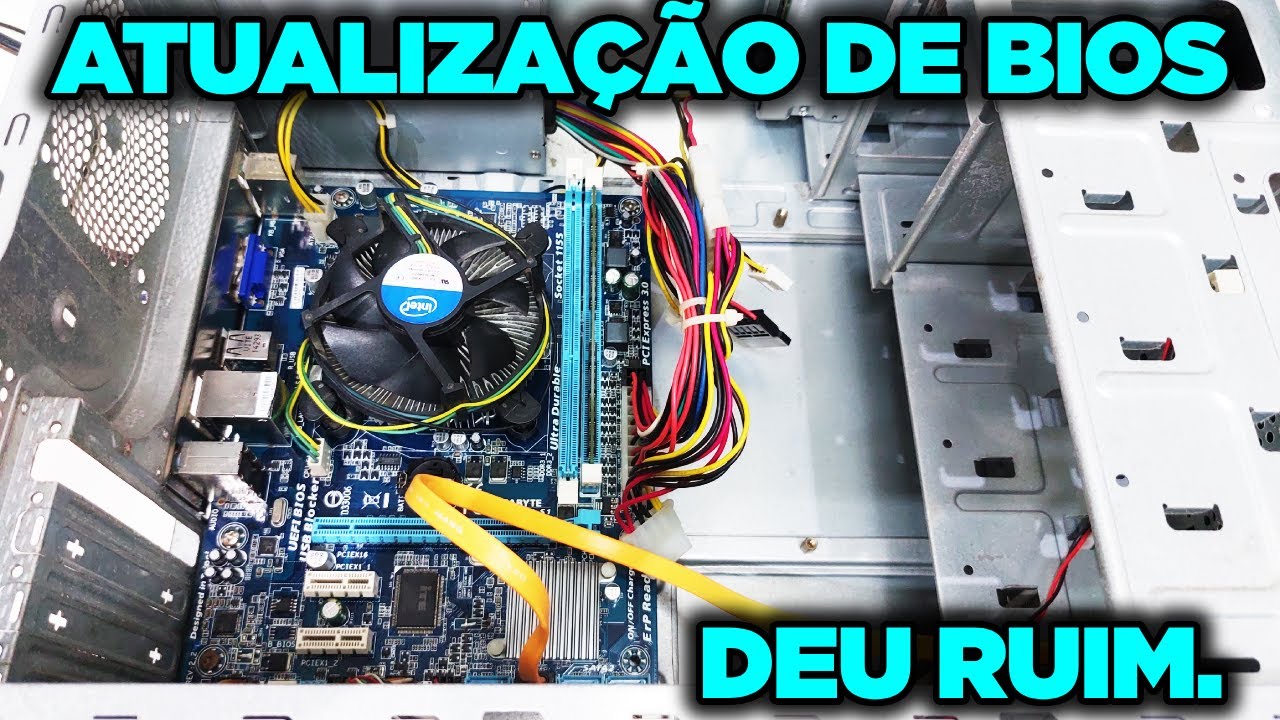 ✓CUIDADO! Nunca Faça ATUALIZAÇÃO DE BIOS Antes de Ver esse VÍdeo