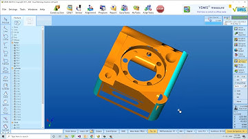 VDMIS CMM Software - How to use Smart Feat